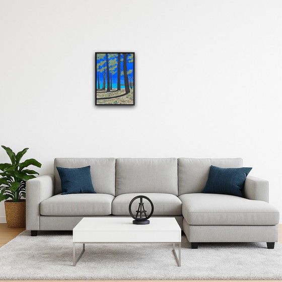 Image 1 of Gouache op papier, 40x30 cm.