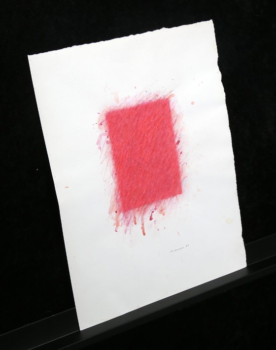Image 1 of Berner, Bernd - ohne Titel - 1981 - Gouache + Kreide auf Bütten - handsigniert