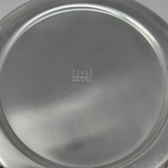 Image 1 of Splendido shaker per cocktail degli anni &#39;70 in oro 24 carati e acciaio inossidabile con secchiello per il ghiaccio di Mepra