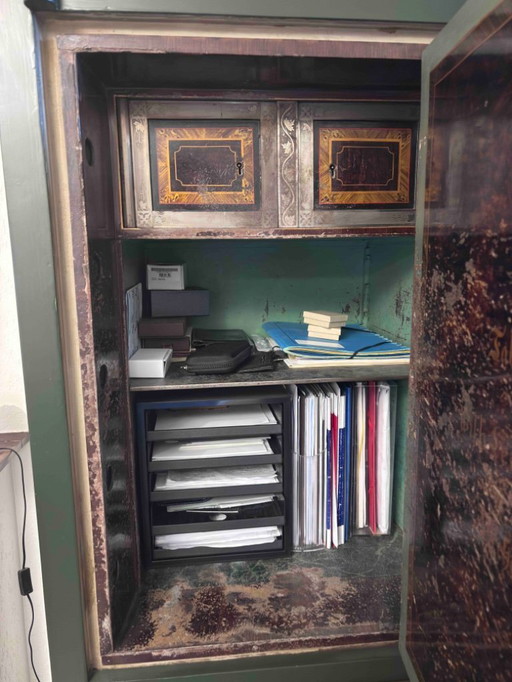 Caja fuerte/armario ignífugo vintage Wilhelm Lennartz Aachen