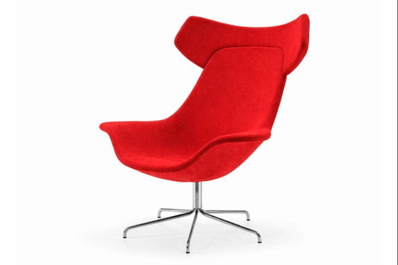 Image 1 of Poltrona Offecct Oyster Easychair rossa di Michael Sodeau