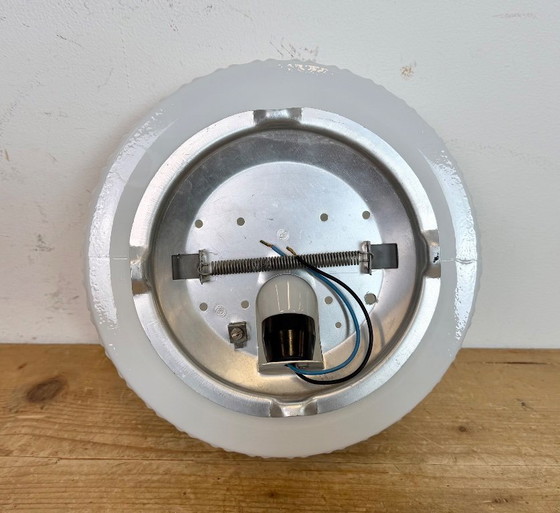 Image 1 of Lampada da parete o da soffitto vintage con vetro opalino, anni '70