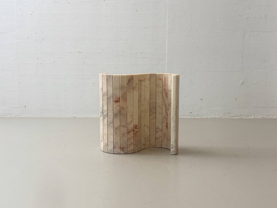 Mesa de comedor de cuarzo rosa, fabricada en Italia en la década de 1980. – made in italy, Mesas de comedor (photo 17 of 17)