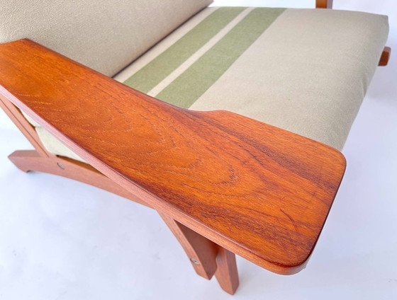 Image 1 of GE 370 armchair by Hans J. Wegner for Getama