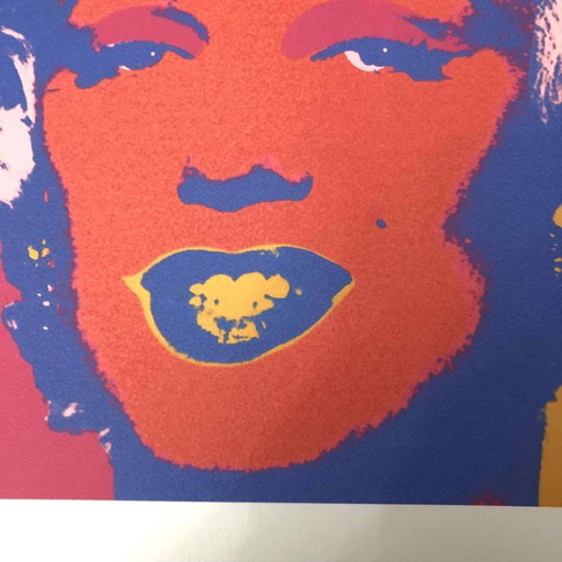 1990s After Andy Warhol "Marilyn Monroe" Lithograph – lithos zeefdrukken, Paper (photo 2 of 11)