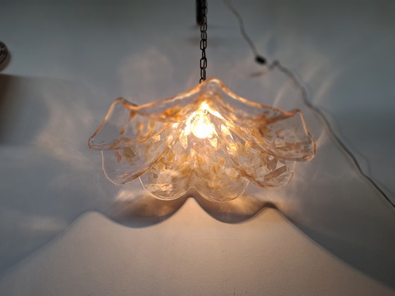 Image 1 of Kroonluchter van Murano-glas uit de jaren 70.