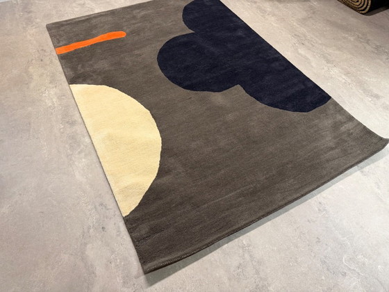 Image 1 of Brink & Campman Orla Kiely Geo Flower Teppich Graphit 160 x 230 cm