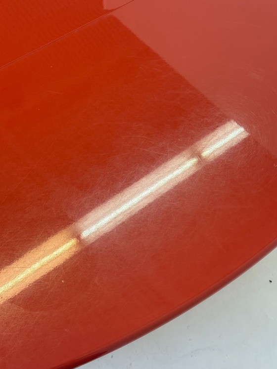 Image 1 of Antella Esstisch / Konsolentisch von Kazuhide Takahama für Cassina in Rot