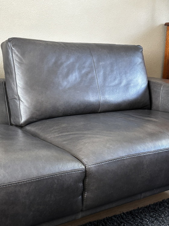 Image 1 of Bert Plantagie 3-Seater Leather Sofa