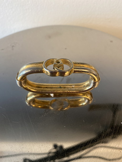 Vintage 60s/70s and rare Gucci ice cream or caviar bucket in silver-plated metal