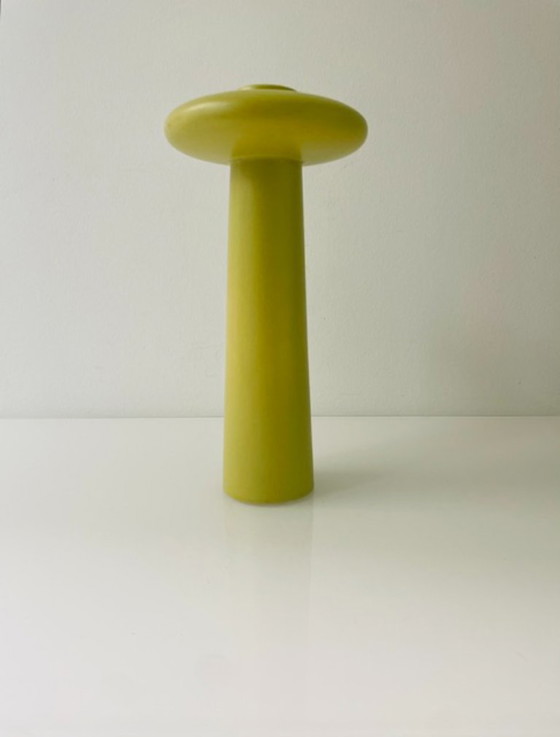 Image 1 of WPDesign design vase in moss green – sculptural modern design