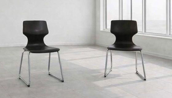 Image 1 of 2x Flötotto Pagholz stoelen