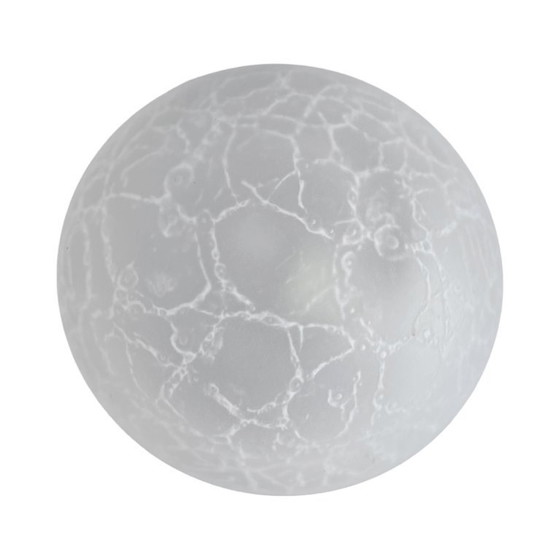 Image 1 of Modernist glass ceiling lamp VEB Narva Germany 1970s.