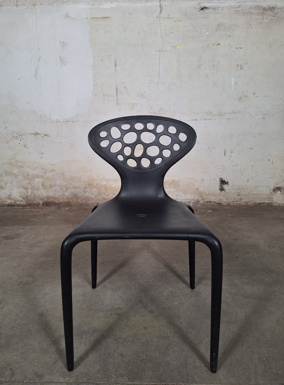 Image 1 of Moroso Supernatural Black Chair – Designed by Ross Lovegrove