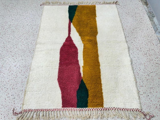 Image 1 of Tapis marocain artesanal en laine 250cmx150cm