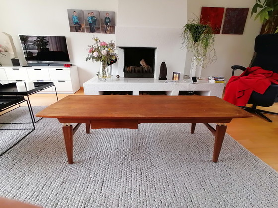 Image 1 of Pastoe Couchtisch aus Teakholz Ende der 1950er Jahre