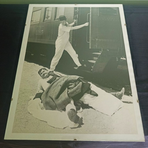 Laure l& Hardy 60 th anniversary display- "Berth Marks" (1929-1989)