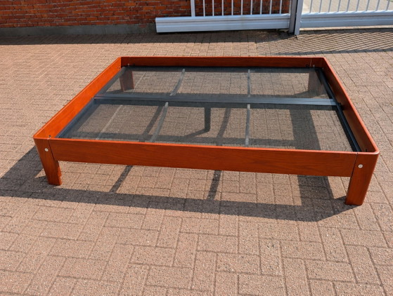 Auping Auronde 160 x 200 cerisier – Lits 2 places, Metal, Wood (photo 3 of 7)