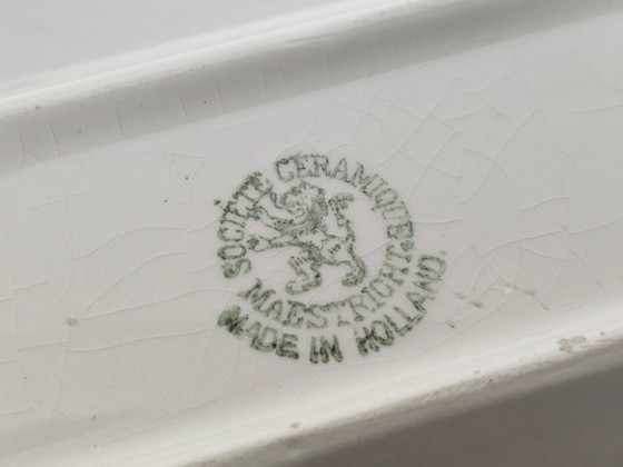 Image 1 of Société Céramique Maastricht - Made in Holland - porte-peigne - Style Art Déco - Années 1920