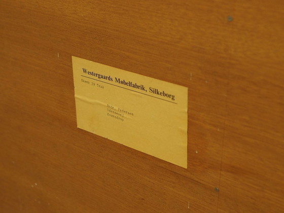 Image 1 of Credenza in teak, design danese, anni '70, produttore: Westergaard