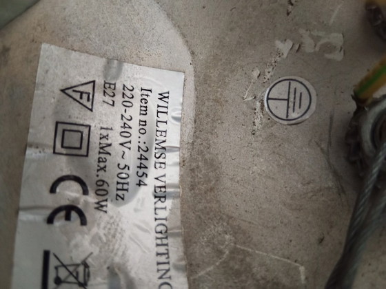 Image 1 of Lampe globe de l'ère spatiale Willemse lighting 1970