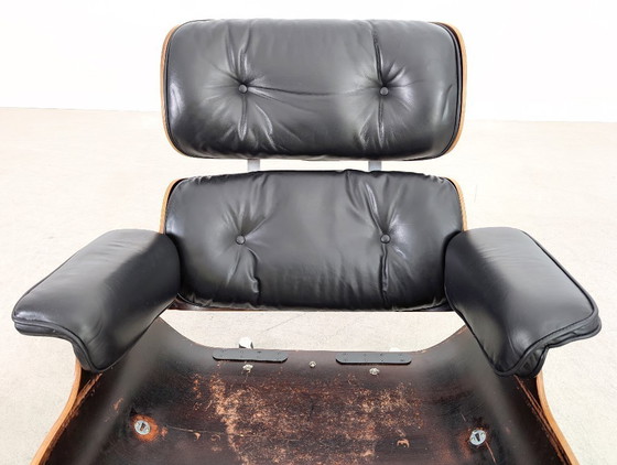 Image 1 of Charles & Ray Eames Lounge chair Miller Ottoman rosewood