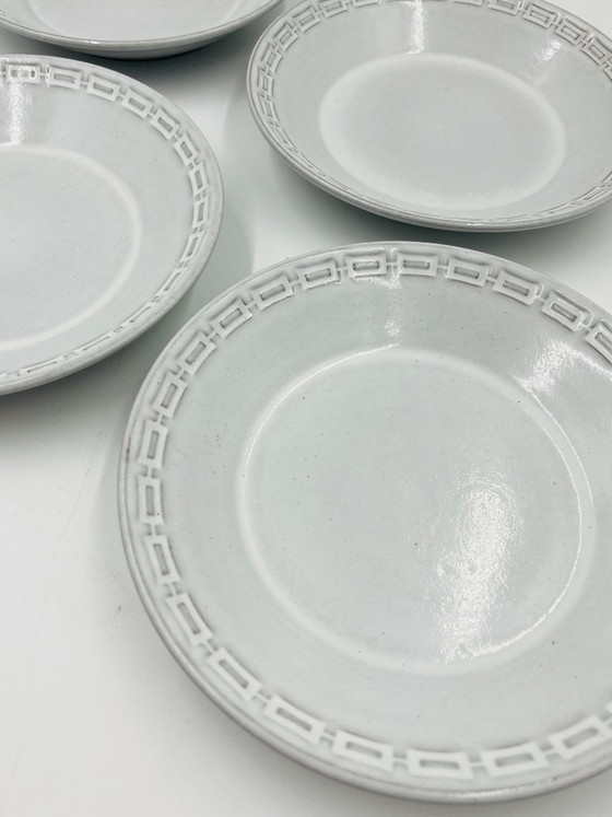 Image 1 of Set di 4 piatti fondi Karl Leutner Ceramano Epsilon
