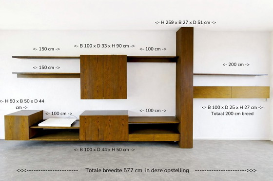 Image 1 of Vintage Banz Modular Wall System | Dutch Modernism, 1970s/80s