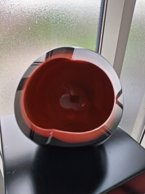 Glass object unica Ahus Glashutte Sweden