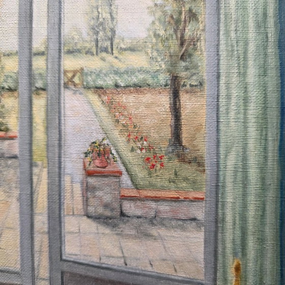 Image 1 of Kunstwerk genaamd Het Rode Jasje van Bredie uit 1986