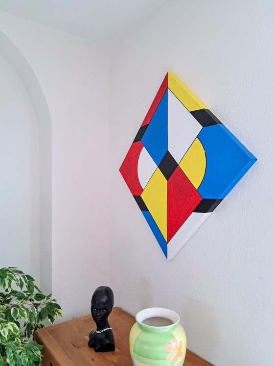 Image 1 of Enzo SAN MARCO - War Plane Mondrian