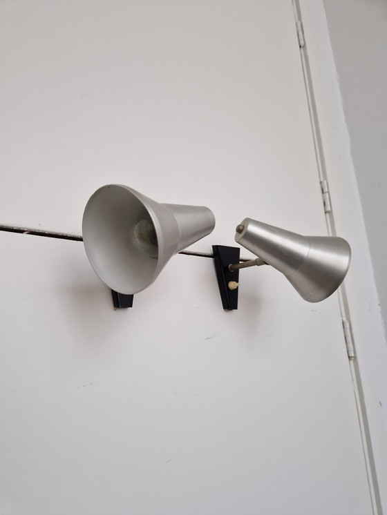 Image 1 of Set van 2 wandlampen bedlampen Anvia vintage