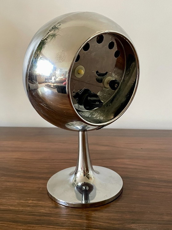 Image 1 of 70s Vintage Retro Originele Tafelklok Opwindklok Wekker