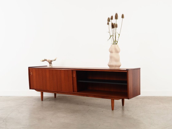 Image 1 of Credenza in teak, design danese, anni '70, produttore: Aerthoj Jensen & Molholm Herning