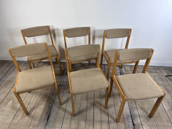 Image 1 of Chairs (set of 6) in the REGAIN 1960'S style