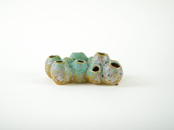 Image 1 of Ceramic vase – flower frog, Danish design, 1960s, made in Denmark