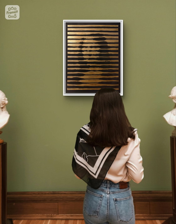 Image 1 of Walter Geraci - Gioconda Stripes (Gold)