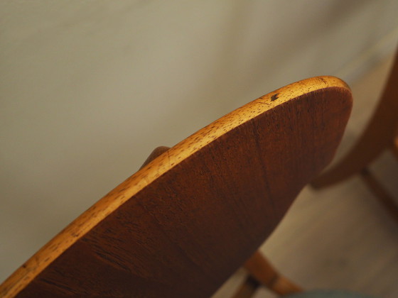 Image 1 of Satz von sechs Teakholzstühlen, dänisches Design, 1970er Jahre, Produktion: Dänemark