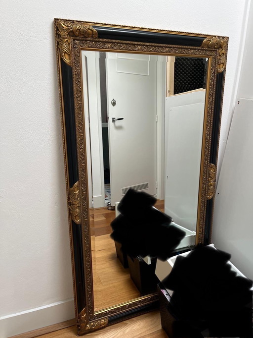 Antique baroque mirror