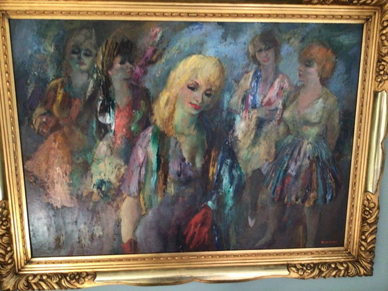 Peintre Raphael de buck – Peintures et dessins, Toile (photo 2 of 10)