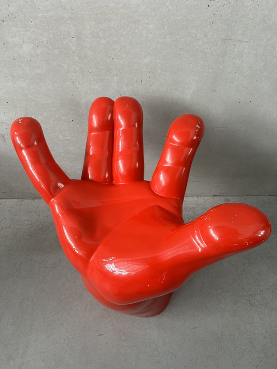 Image 1 of Sedia/sgabello vintage in poliestere - anni &#39;80