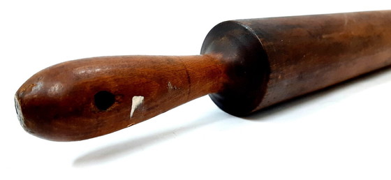 Image 1 of Antique Primitive Wooden Rolling Pin
