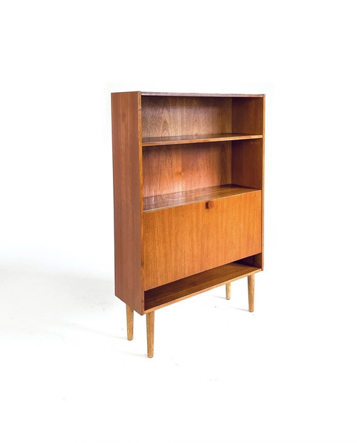 Vintage Danish Teak Bookcase '60s