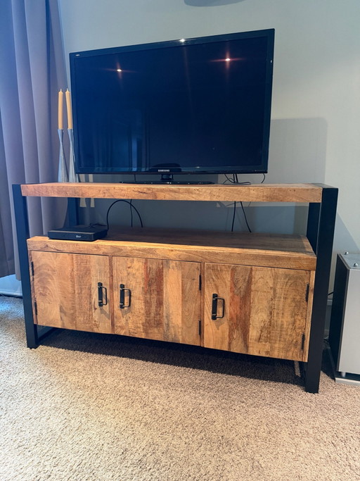 Muebles TV de madera y metal