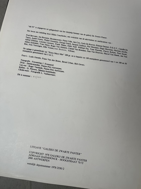 Image 1 of Genummerde zeefdruk - Albert Szukalski - Gesigneerd