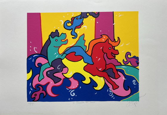 Image 1 of Screenprint Shunyam - Cavalli di Trevi I