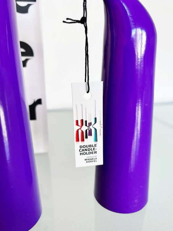 Image 1 of Vintage Menu Mikaela Dörfel tango kandelaar NOS