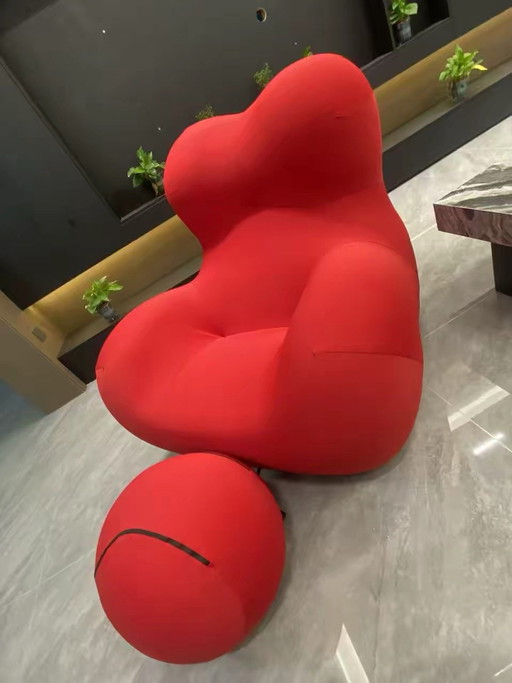 "UP5" Fauteuil & Voetenbank - Iconisch Design
Gaetano Pesce - Con Edition