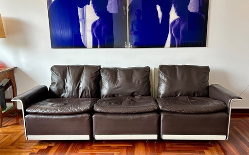 Dieter Rams for Vitsoe RZ62 – modulaire banken, Leather, Plastic (photo 2 of 10)