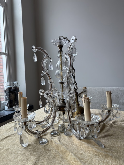 Maria Therasia kroonluchter 6 arms